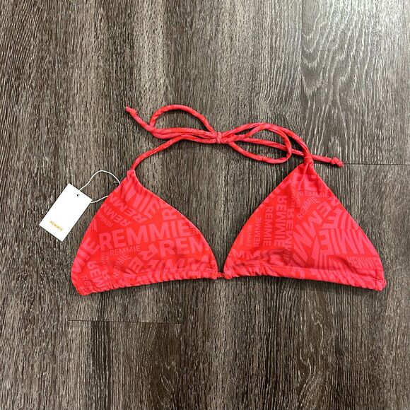 🍉 NWT Remmie by Riley Watermelon Pink Bikini Set XXL Bottom XL Bikini Top Plus - Picture 3 of 9